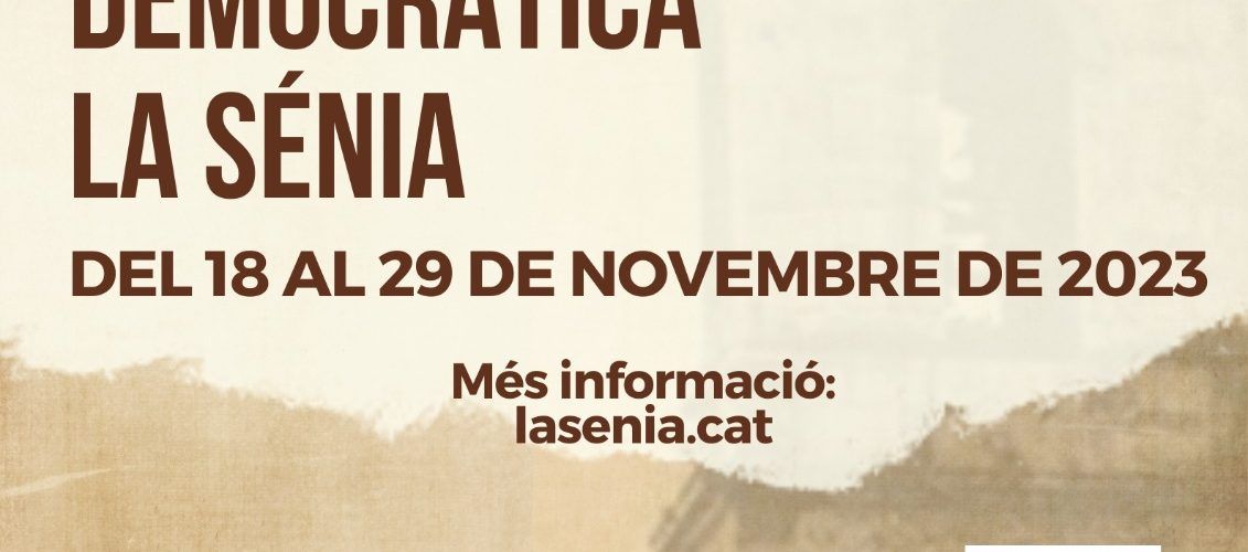 Primeres Jornades de Memòria Democràtica a la Sénia