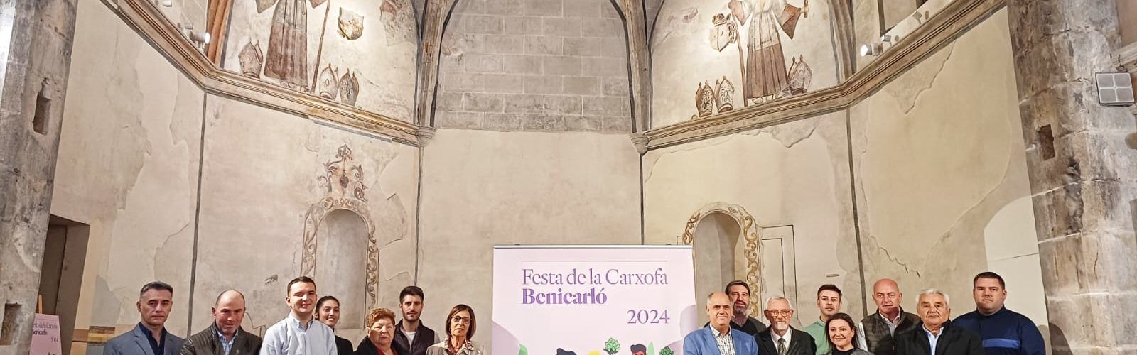 Juan Carlos Palau i Elga Lamas firmen la imatge de la XXXI Festa de la Carxofa de Benicarló