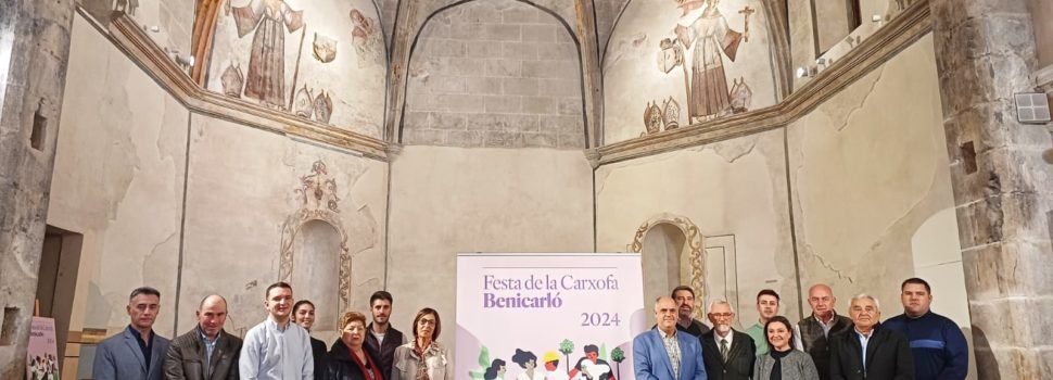 Juan Carlos Palau i Elga Lamas firmen la imatge de la XXXI Festa de la Carxofa de Benicarló