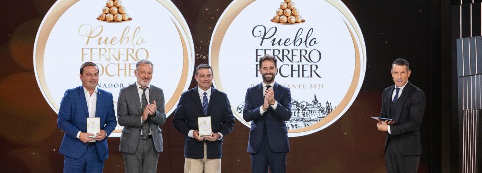 Ferrero Rocher reconoce a Peñíscola con la denominación ‘pueblo Ferrero Rocher’