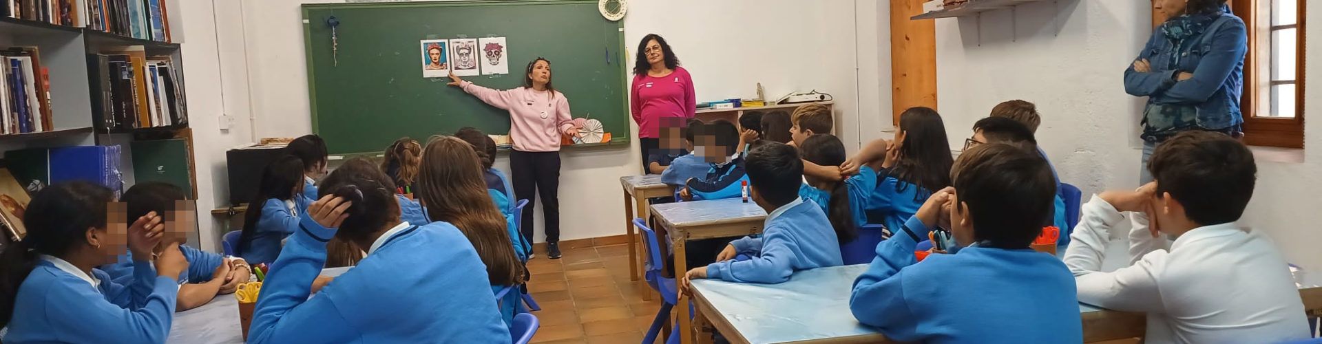 El taller d’ocupació ‘Dinamitza’t’ organitza un taller d’art per a alumnes d’Infantil i Primària