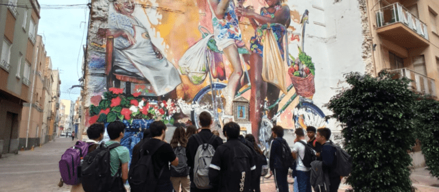 L’IES Joan Coromines i l’art urbà a Benicarló