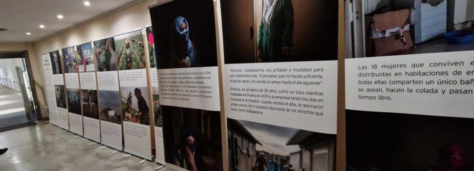 La Biblioteca Municipal acull l’exposició “Sobrevivir en campos de fresas”
