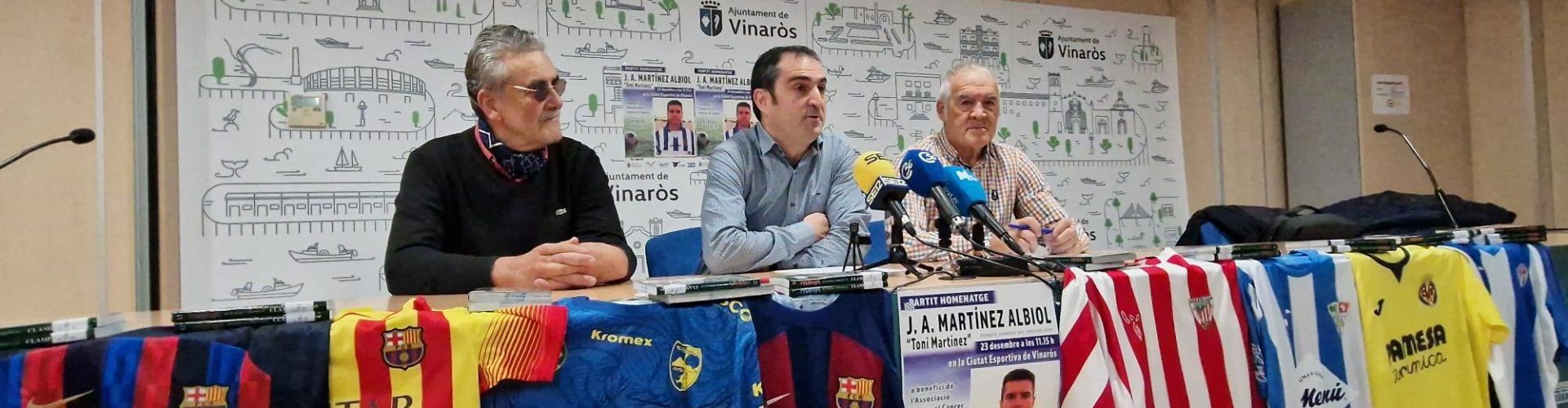 El 23 de desembre, partit benèfic en homenatge a J.A.Martínez Albiol
