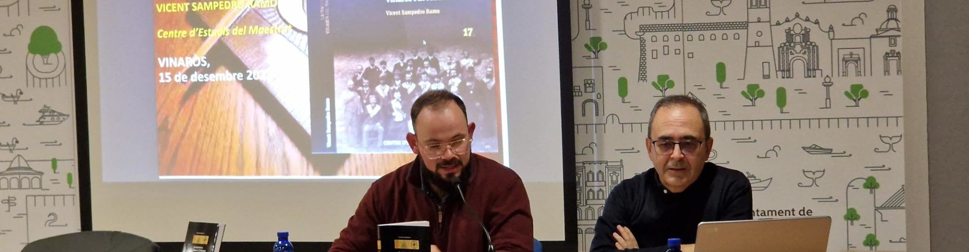 Presentació de “La Maçoneria a Vinaròs i el Maestrat” de Vicent Sampedro