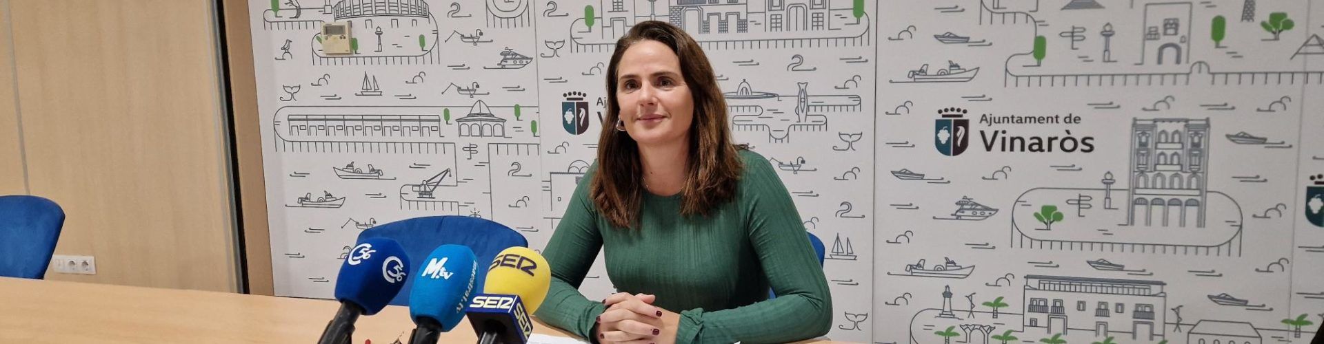 Roda de premsa de la regidora Carmen Morellá sobre els fons EDUSI i Next Generation