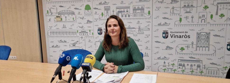 Roda de premsa de la regidora Carmen Morellá sobre els fons EDUSI i Next Generation