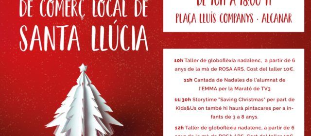 La Fira Artesana i de Comerç Local de Santa Llúcia d’Alcanar es consolida amb la seva cinquena edició