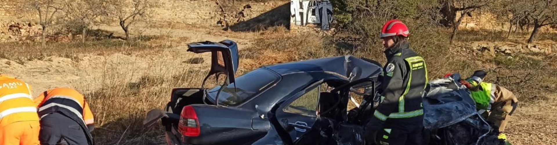 Accidente con 5 personas heridas en la N232 (Traiguera)