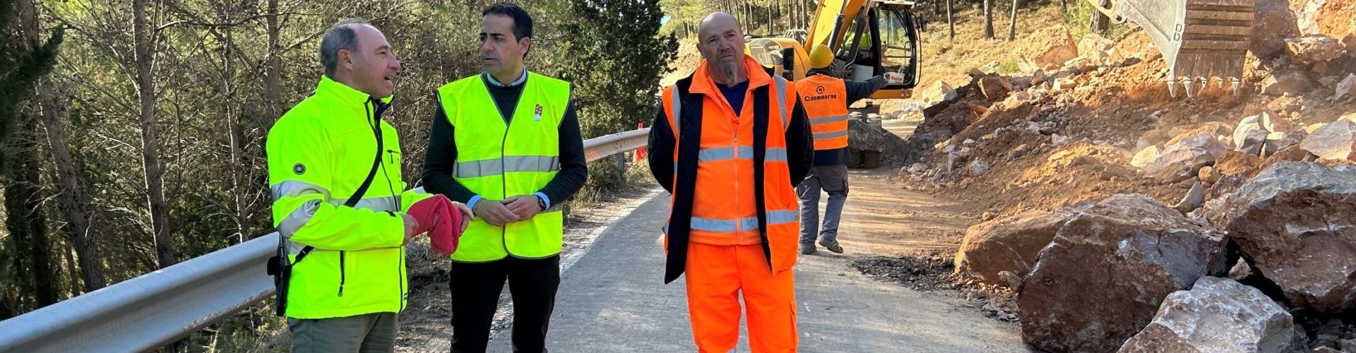 La Diputació de Castelló avança “a bon ritme” en els treballs de millora del conjunt de la xarxa viària provincial