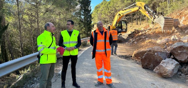 La Diputació de Castelló avança “a bon ritme” en els treballs de millora del conjunt de la xarxa viària provincial