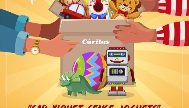 Cáritas Vinaròs inicia les campanyes “Cap xiquet sense joguets” i de recollida d’aliments