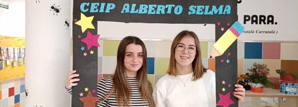 Estudiantes de la UJI realizan prácticas de Magisterio en el CEIP Alberto Selma de Santa Magdalena