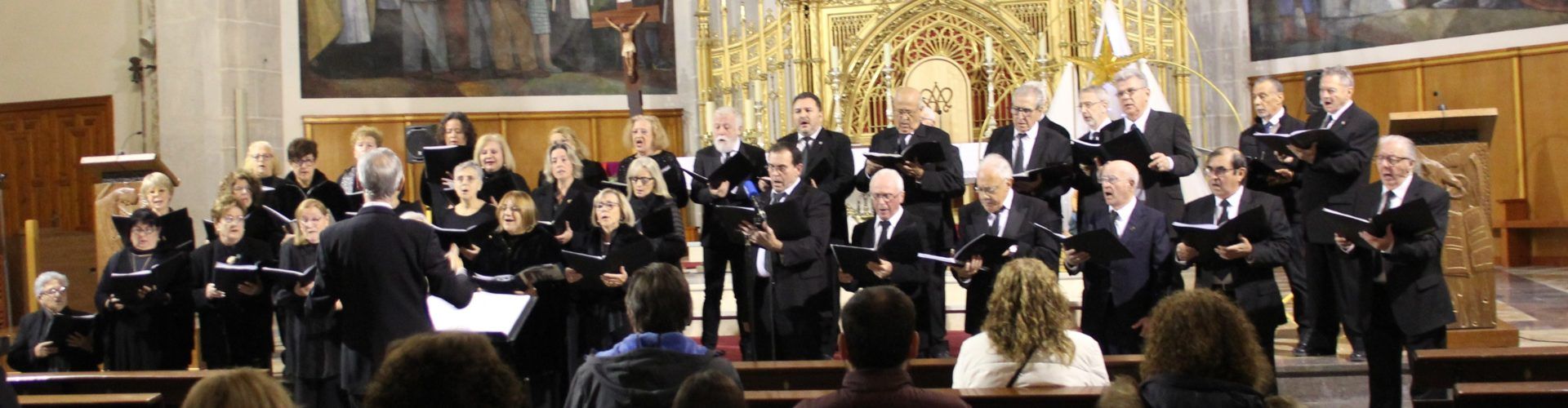 Concierto de la coral García Julbe, dedicado a Agustín Gombau