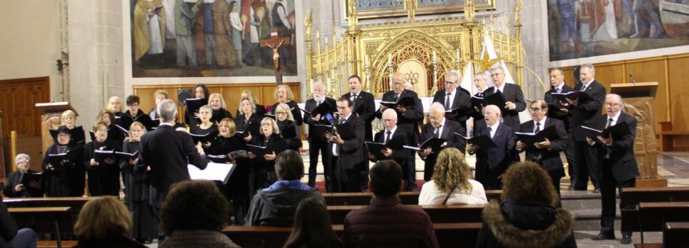 Concierto de la coral García Julbe, dedicado a Agustín Gombau