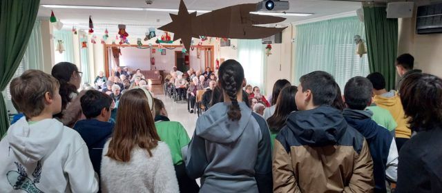 Cantada de nadales pel CEIP Assumpció a l’Hogar Sant Sebastià