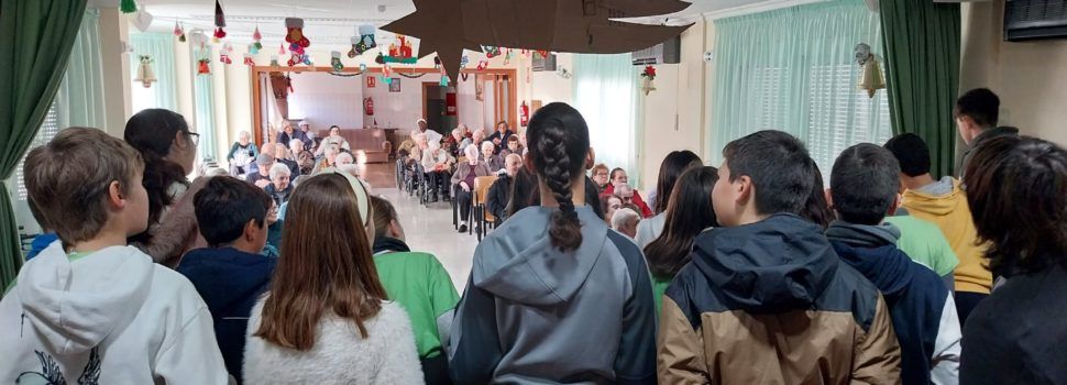 Cantada de nadales pel CEIP Assumpció a l’Hogar Sant Sebastià