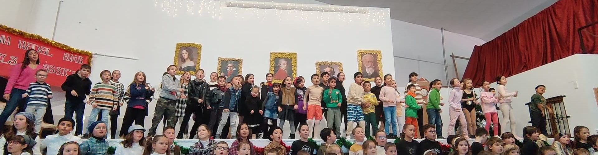 “Un Nadal amb els clàssics” al CRA Araboga (Canet, La Jana, Cervera)