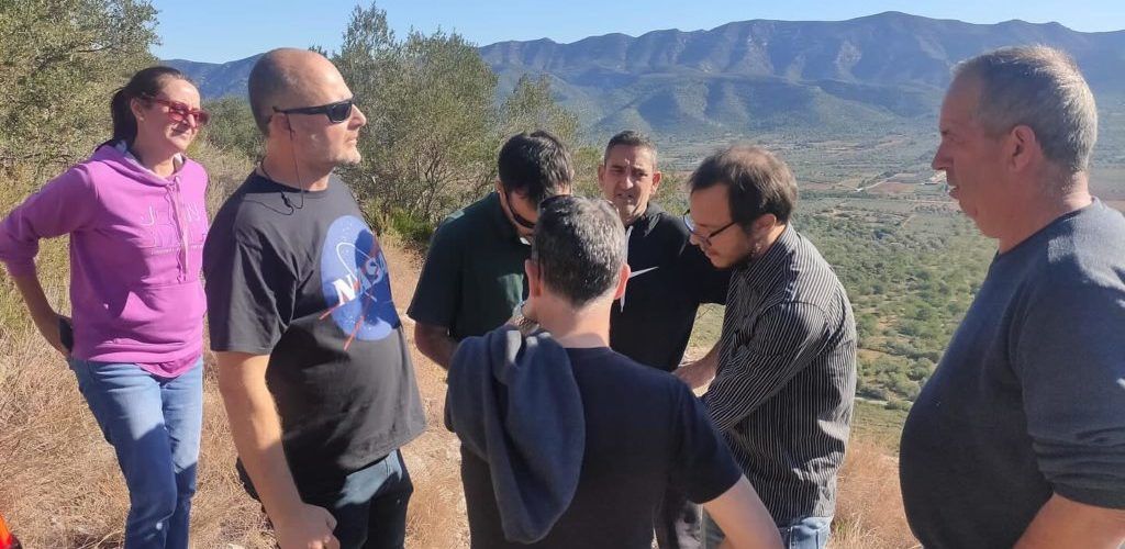 Treballs d’atermenament entre Ulldecona i Godall