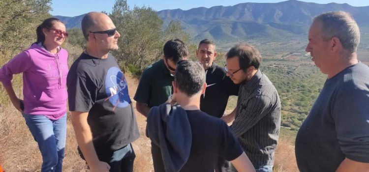 Treballs d’atermenament entre Ulldecona i Godall