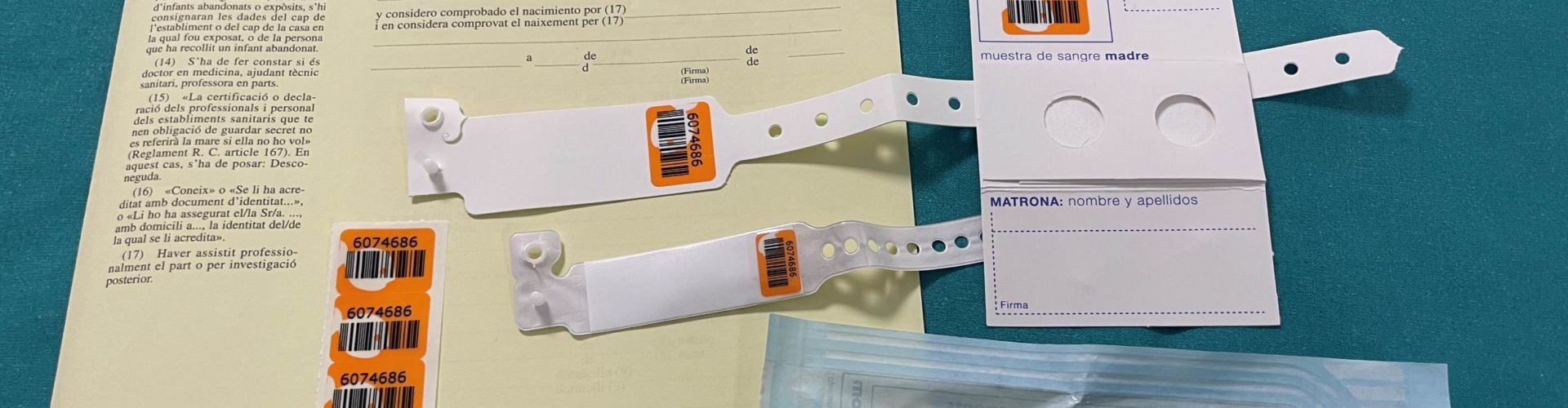 L’Hospital de Vinaròs implanta el protocol d’identificació inequívoca del nounat a través de l’ADN