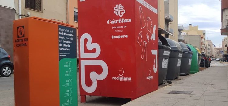 Benicarló recicla prop de tres mil litres d’oli vegetal durant tot el 2023