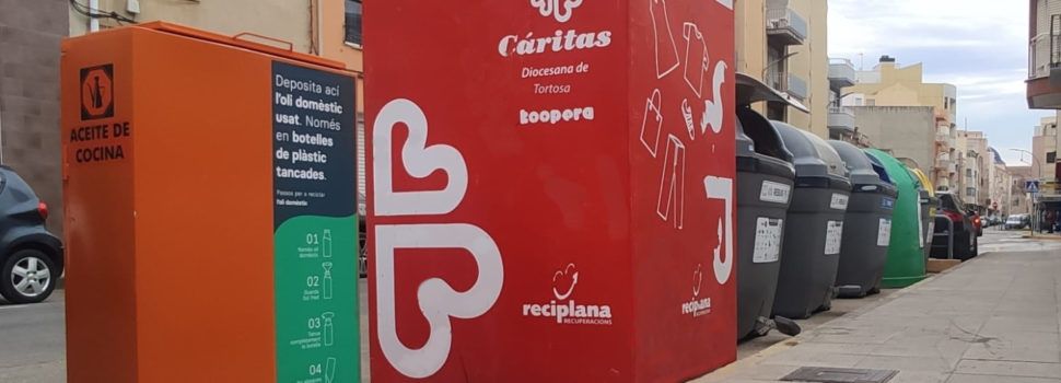 Benicarló recicla prop de tres mil litres d’oli vegetal durant tot el 2023