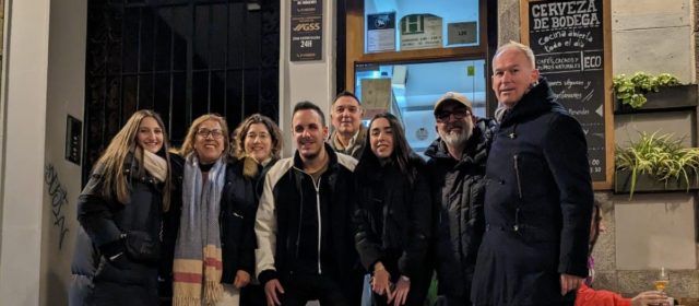 Espectadores “de casa” en el monólogo de Oscar Nos en Madrid