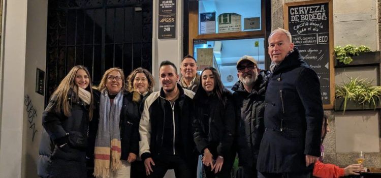 Espectadores “de casa” en el monólogo de Oscar Nos en Madrid