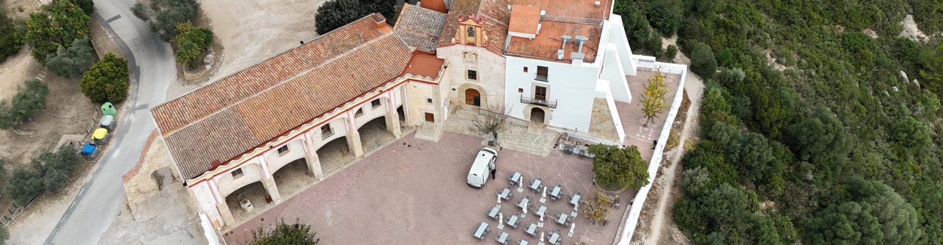 L’ermita de Vinaròs, amb 20 fotos de Sergio Arnau a vista de dron