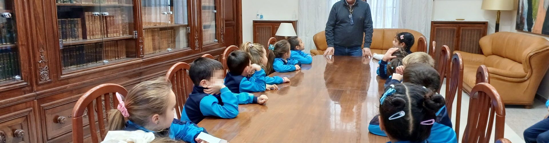 Visita a l’Ajuntament de l’alumnat del CEIP Ángel Esteban