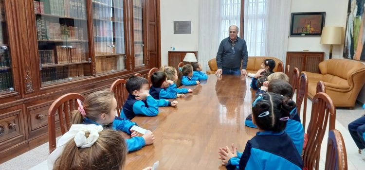 Visita a l’Ajuntament de l’alumnat del CEIP Ángel Esteban