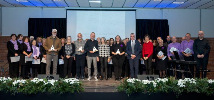 El Llar, Jesús Serrano, Manel Margalef i la Coral Aquae, premiats a la Nit de la Cultura d’Amposta