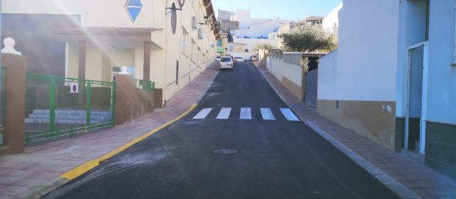 Finalitzen les obres d’adequació del carrer d’Agustí Mercé de Càlig
