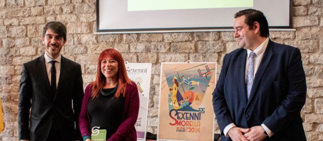 Un innovador cartell d’Elisa Marín, de Mirambel, anuncia el 55 Sexenni de Morella