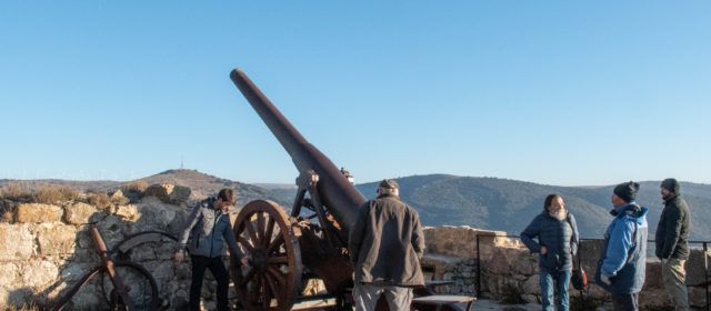 L’Ajuntament de Morella restaura la roda d’un dels canons del castell