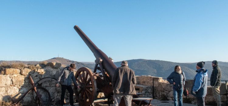 L’Ajuntament de Morella restaura la roda d’un dels canons del castell