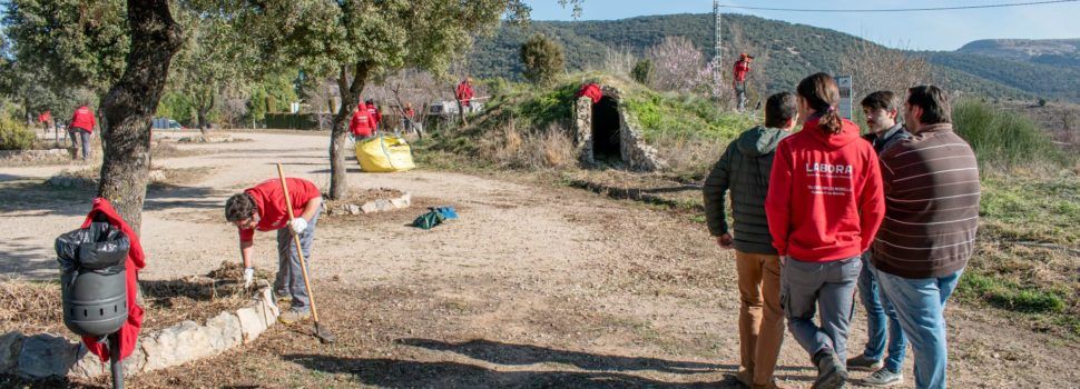 El taller d’ocupació per a la millora i conservació de monts ja fa treball de camp en espais verds de Morella