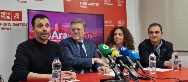 Ximo Puig critica el nou govern de Vinaròs i mostra el seu suport al govern socialista sortint