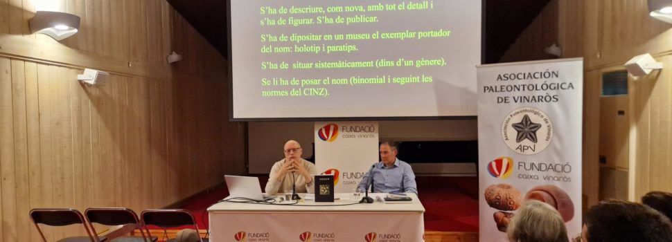 Conferència de l’Ateneu de Natura sobre un fòssil descobert per Manuel García Sanz