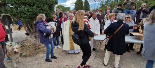 Vídeos i fotos: Sant Antoni a l’ermita amb torrada, missa, processó, benedicció i plantada