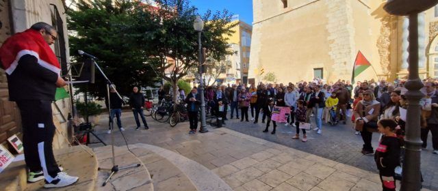 La Xarxa Solidària contra l’ocupació de Palestina es mobilitza a Vinaròs