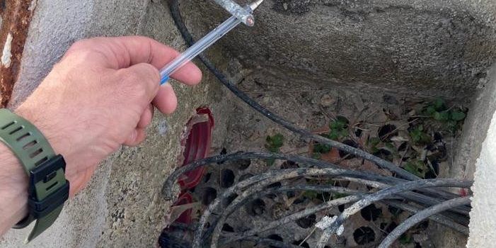 La Guardia Civil detiene a una persona por robos de cableado de cobre de alumbrado público en Peñiscola