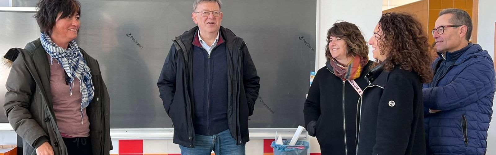 El PSPV-PSOE exige en Sant Mateu a Mazón mantener y potenciar el Plan Edificant