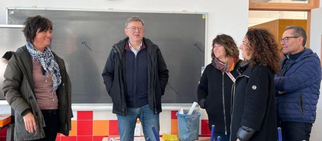 El PSPV-PSOE exige en Sant Mateu a Mazón mantener y potenciar el Plan Edificant