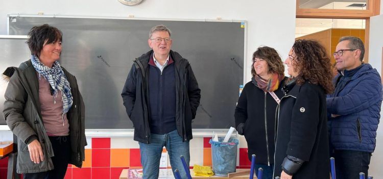 El PSPV-PSOE exige en Sant Mateu a Mazón mantener y potenciar el Plan Edificant
