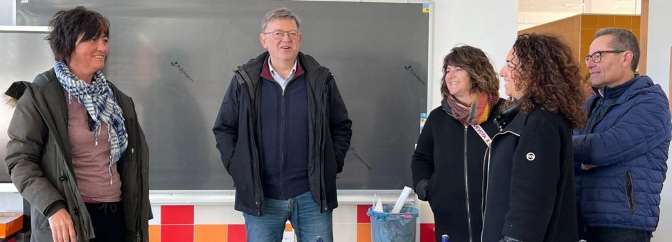 El PSPV-PSOE exige en Sant Mateu a Mazón mantener y potenciar el Plan Edificant