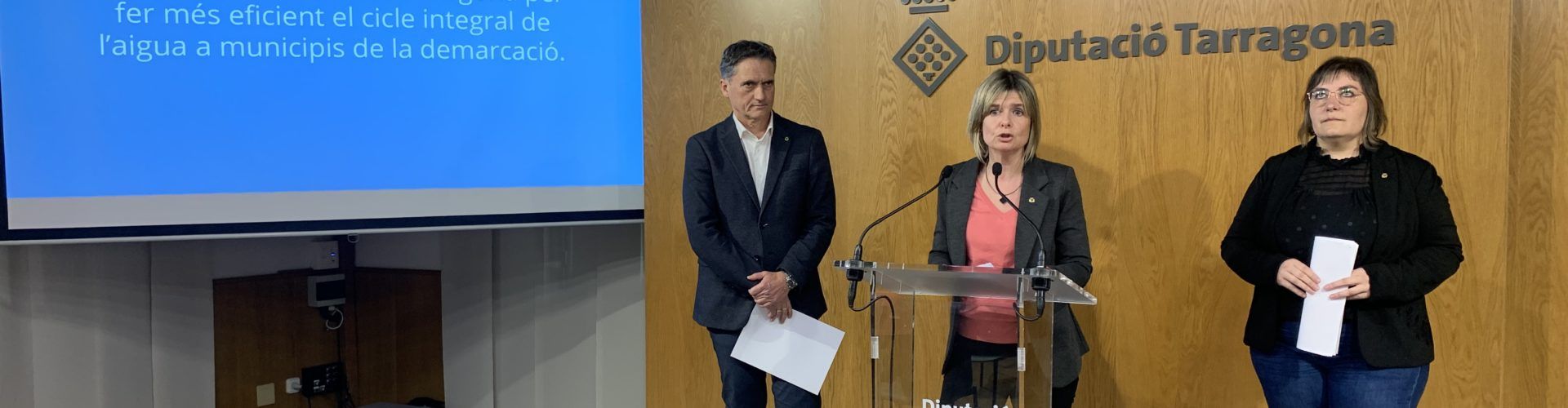 La Diputació de Tarragona presenta un pla per a les pèrdues d’aigua a les xarxes públiques de 120 municipis
