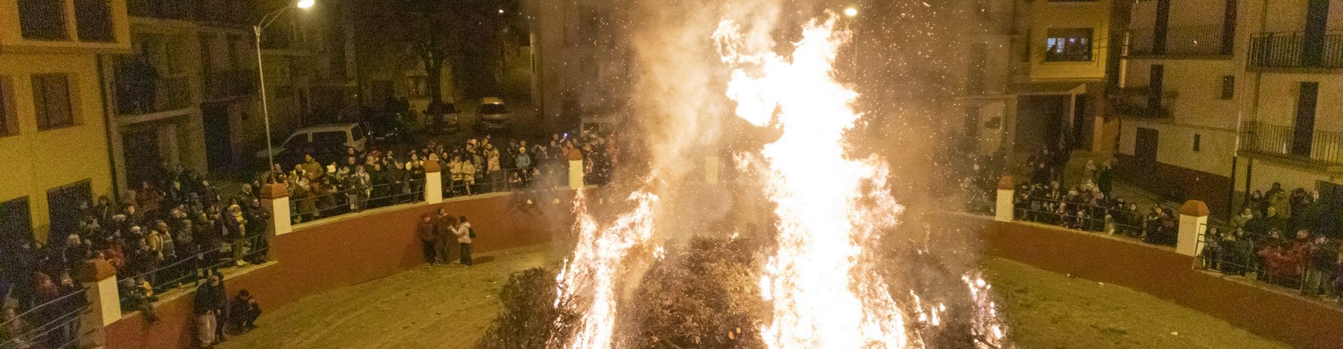 Espurnes i animals protagonitzen la nit de Sant Antoni a Benassal