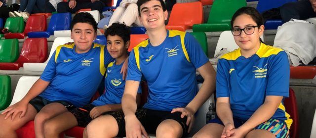 Alonso Escuder, del Club Natació Benicarló, aconsegueix la seua primera mínima Nacional